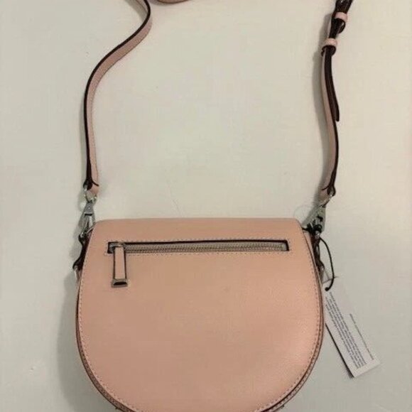 Rebecca Minkoff Astor Saddle Ballet Slipper Pink Crossbody Bag NWT - Picture 4 of 9